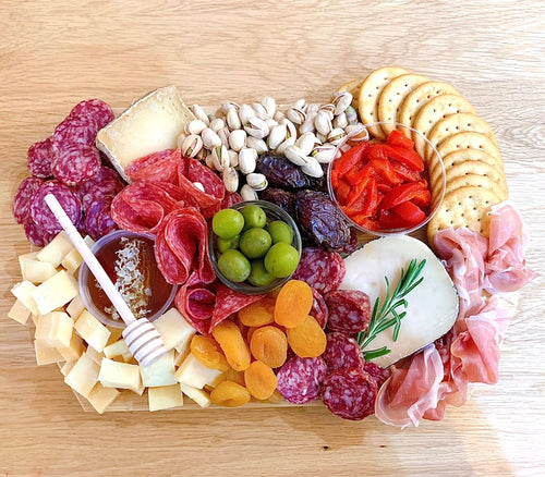cheese board, charcuterie platter, fancy cheeses, gift platter, overwood