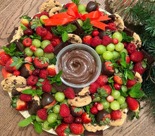 Load image into Gallery viewer, christmas platters, cheese platters, holiday board, christmas gift, christmas party platters