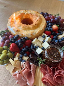 birthday platter, birthday cheese platter, cake board