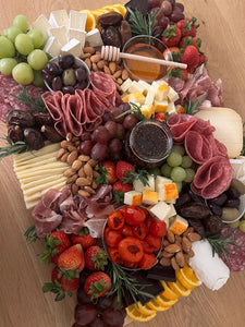 edible gifts, cheese platters, charcuterie board