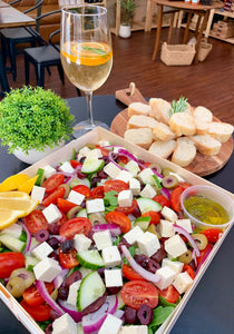 feta cheese, greek salad