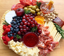 Load image into Gallery viewer, harvest board, cheese platters, meat platters, overwood, party platter