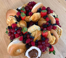 Load image into Gallery viewer, breakfast platter, edible gift, catering, overwood