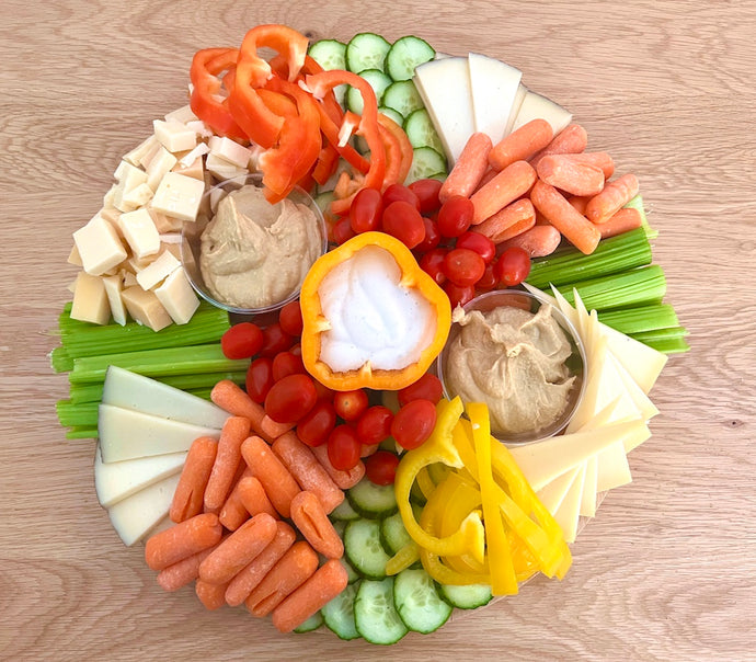 keto platter, kosher platter, vegetable platter, cheese platter, veggie board, keto food, hummus